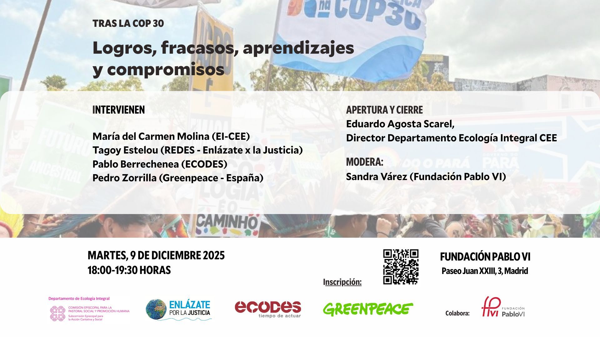 En este momento estás viendo Encuentro pos-COP30
