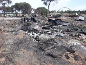 Lee más sobre el artículo Ante un nuevo incendio en un asentamiento de Lucena del Puerto, Huelva