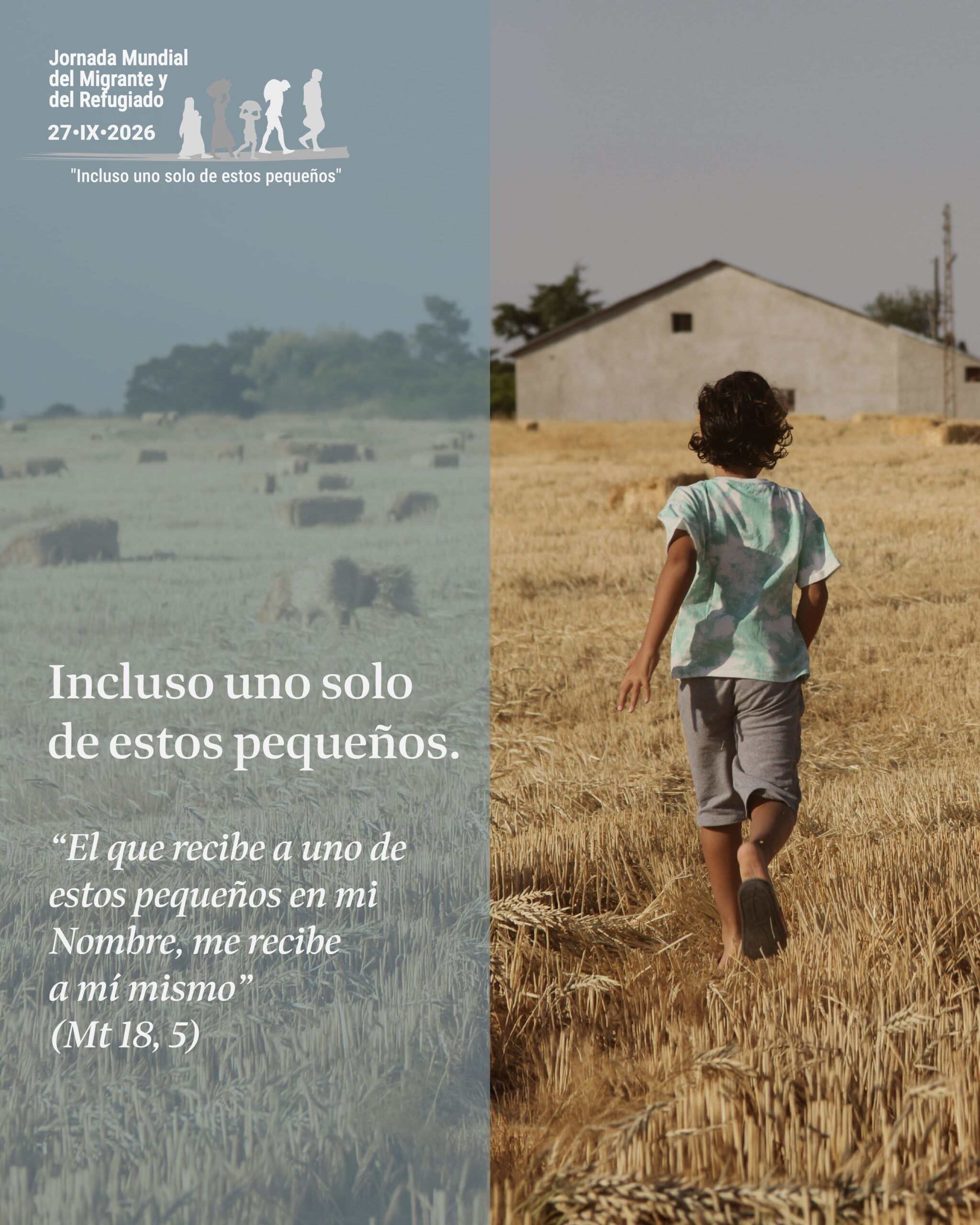 En este momento estás viendo “Incluso uno solo de estos pequeños”: el lema para la próxima Jornada Mundial del Migrante y del Refugiado