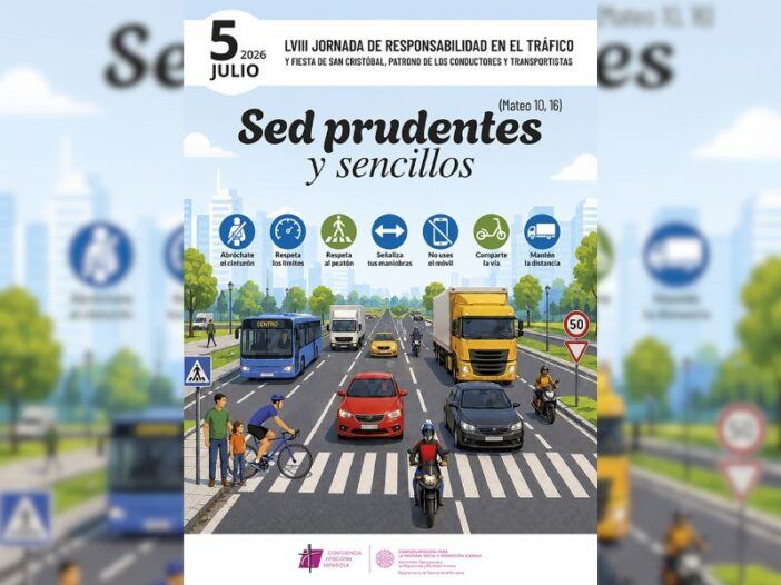 En este momento estás viendo Jornada responsabilidad en el tráfico con el lema «Sed prudentes y sencillos»