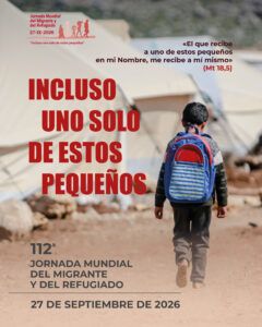 Lee más sobre el artículo Mensaje de su Santidad León XIV para la 112ª Jornada Mundial del Migrante y del Refugiado