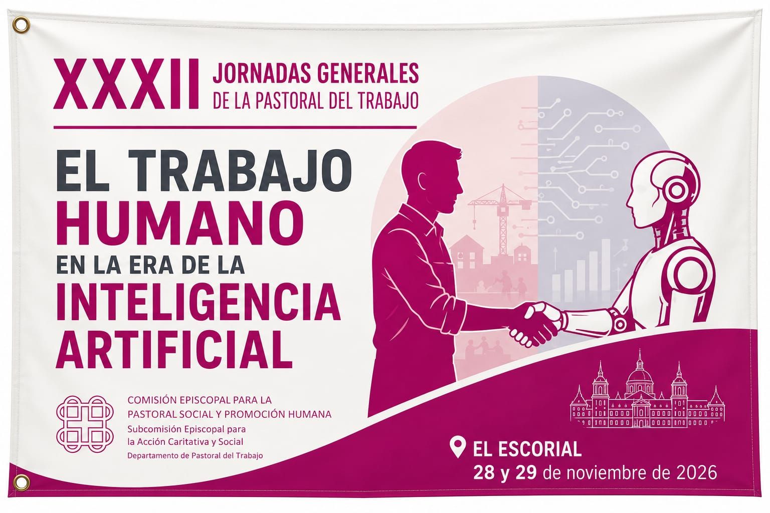 En este momento estás viendo XXXII Jornadas Generales de la Pastoral del Trabajo: ¿Qué trabajo queremos en la era de la inteligencia artificial?