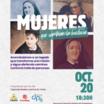«Mujeres que cambian la historia», encuentro con motivo del Día Europeo contra la Trata de Seres Humanos