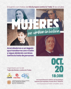 Lee más sobre el artículo «Mujeres que cambian la historia», encuentro con motivo del Día Europeo contra la Trata de Seres Humanos